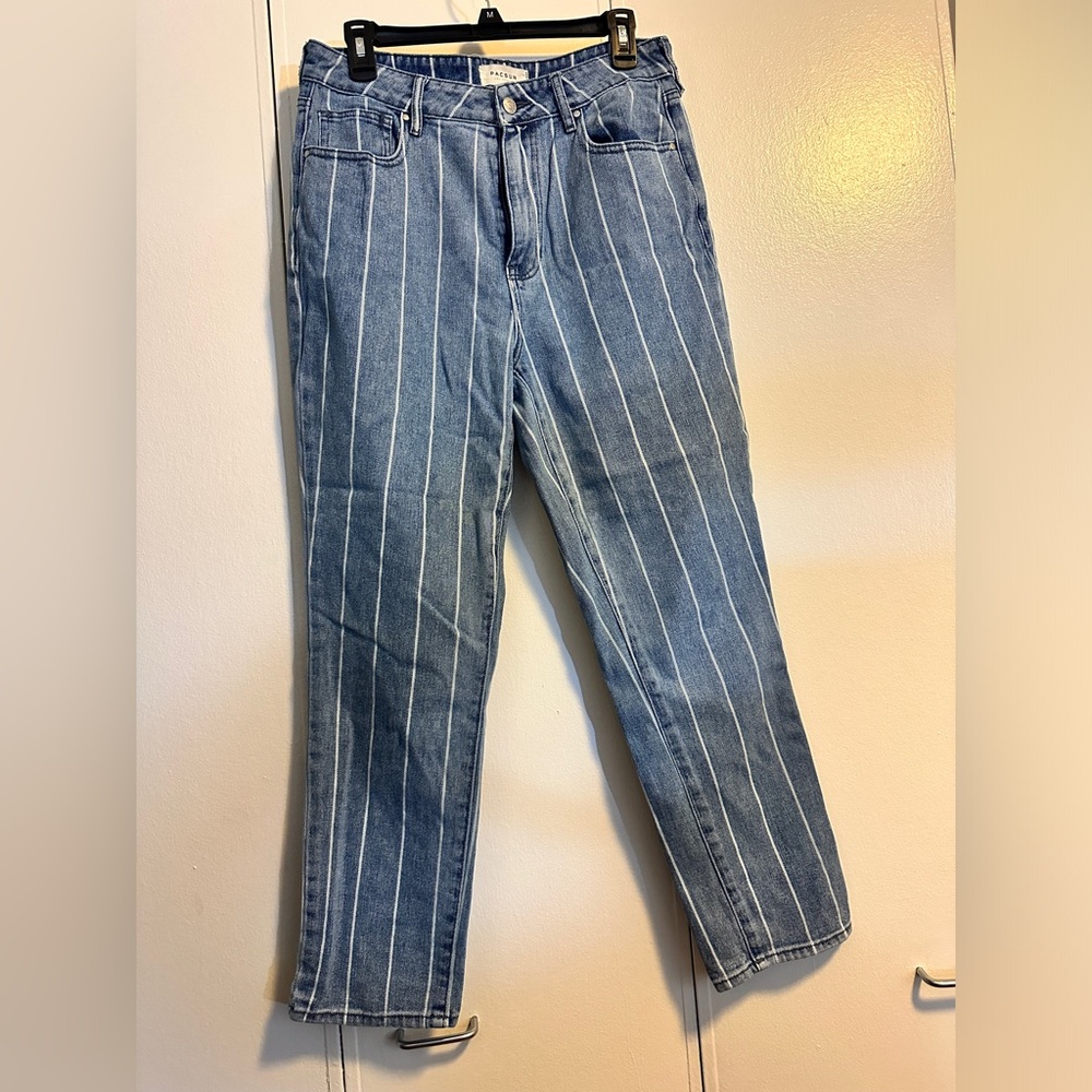 Pacsun Pinstriped Mom Jeans